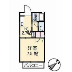 ディアス上小川の物件間取画像